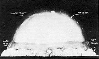 Shock Wave Separates from Fireball