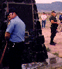 Guard at Trinity Site